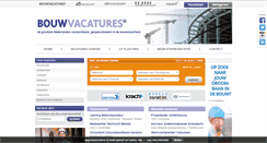 Desktop Screenshot of bouwvacatures.nl